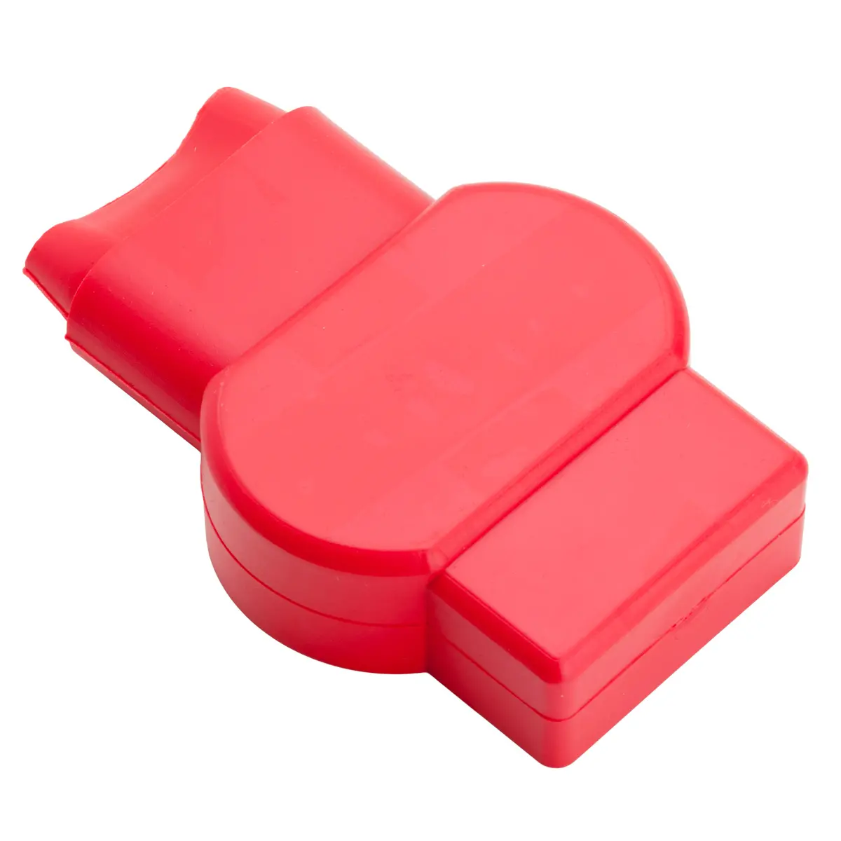 RED OVAL BATTERY BOOT