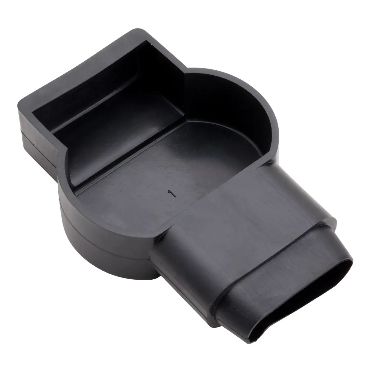 BLACK OVAL BATTERY BOOT