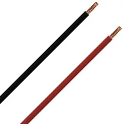 Cavo Elettrico Auto 12 AWG GXL Alta Temperatura - Rosso E Nero (10 Piedi Per Colore = 20 Piedi Totali)