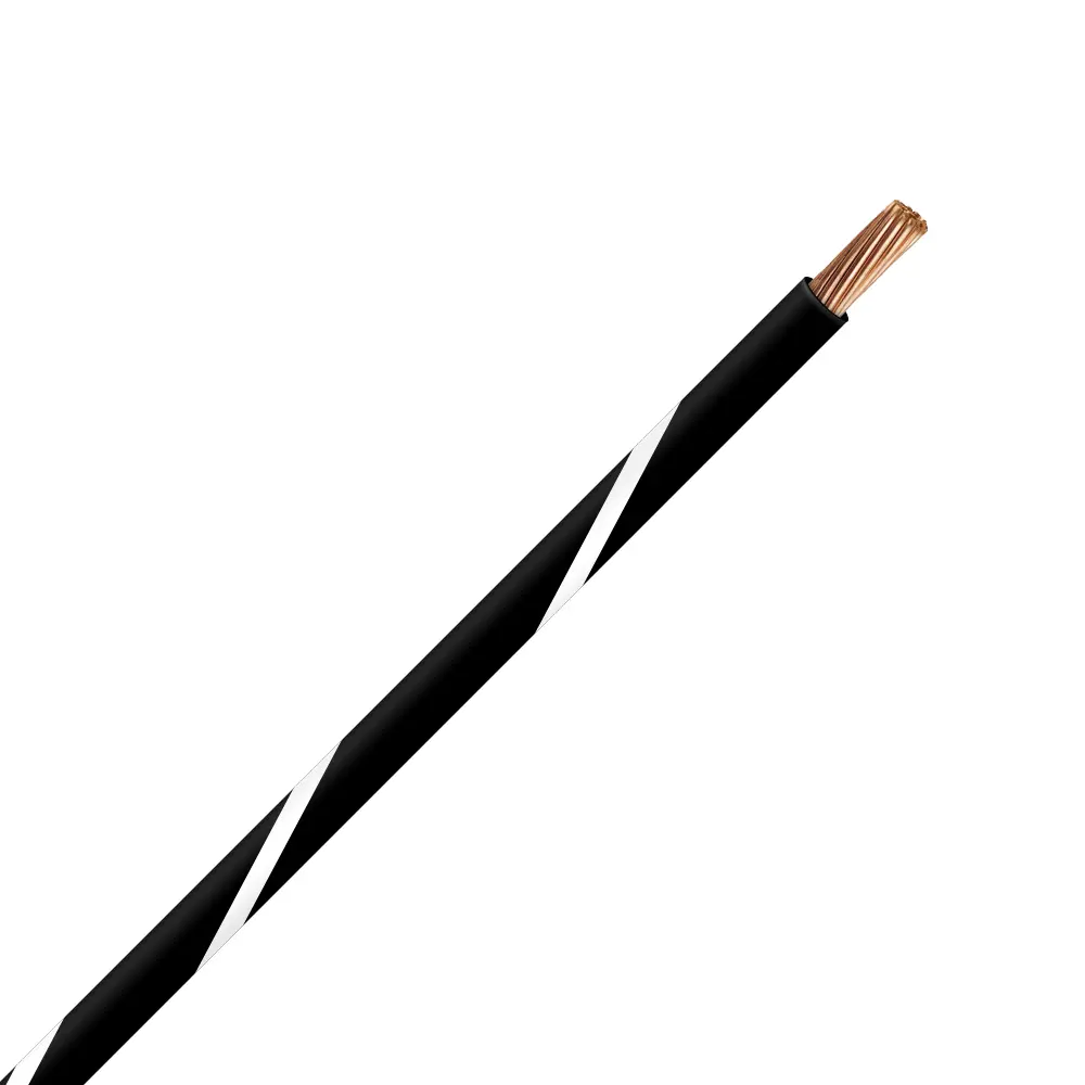 TXL 16 BLACK/WHITE STRIPED WIRE