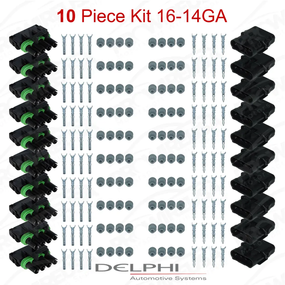 Weather-Pack 4 Way 16-14 Ga 10 PCKit