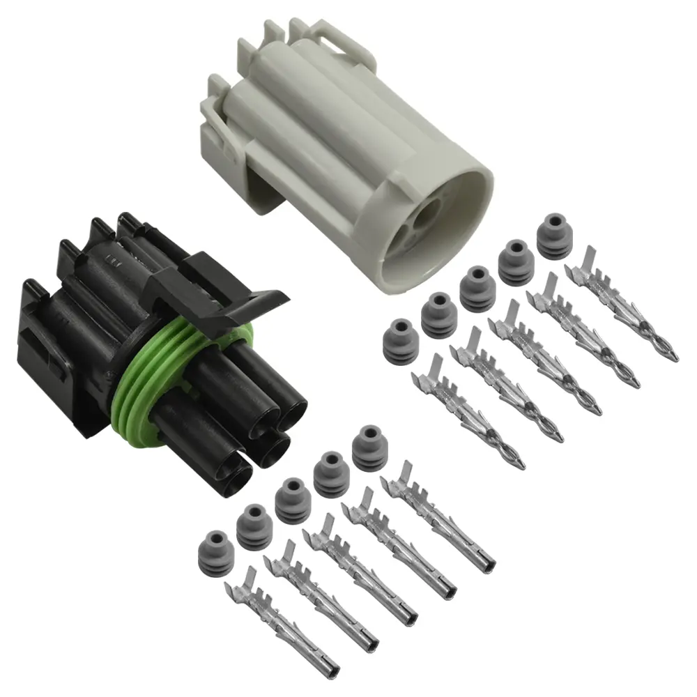 Weather Pack 5 Pin Connector Kit 16-14 Ga