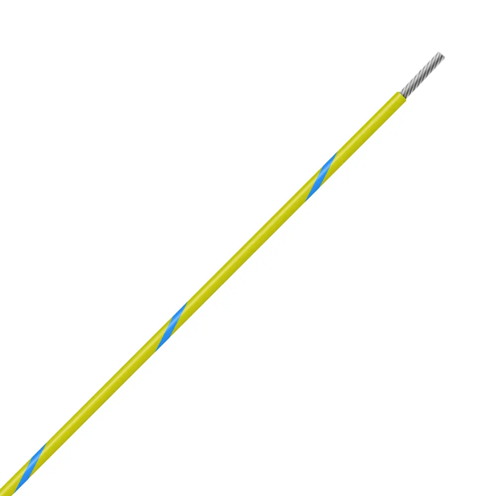 Yellow/Blue Wire Tefzel 12 AWG