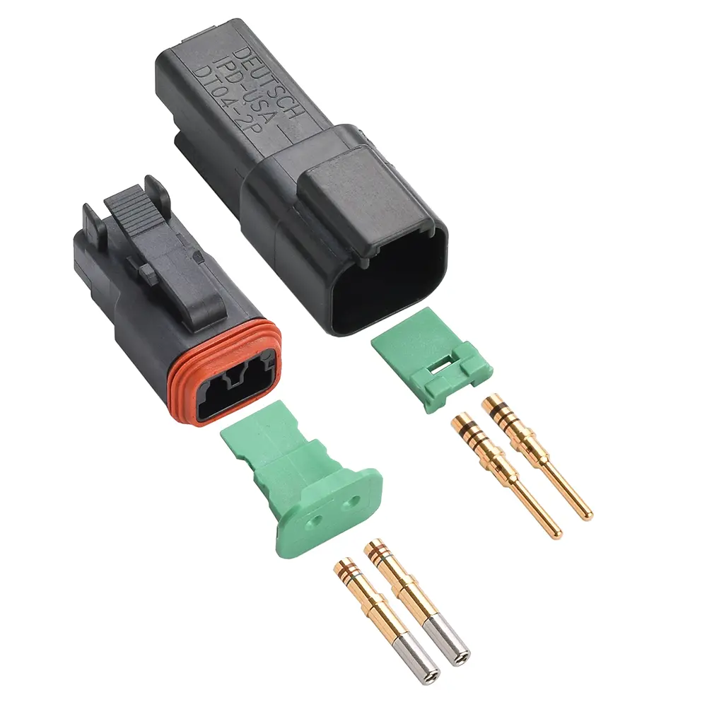 Deutsch DT 2 Way Kit Solid Gold Black