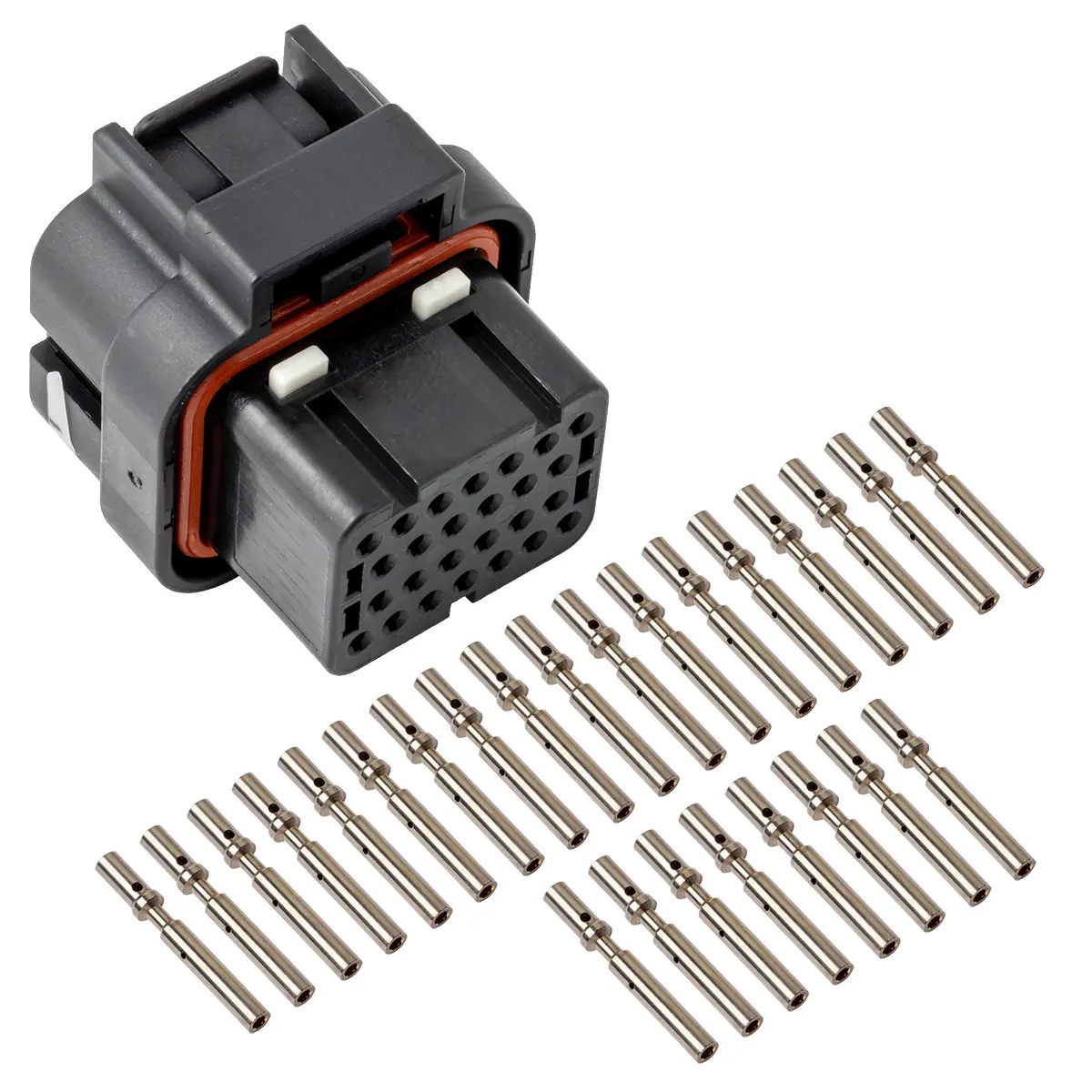 26 WAY, KEY 1 KIT, SOLID CONTACTS, NICKEL