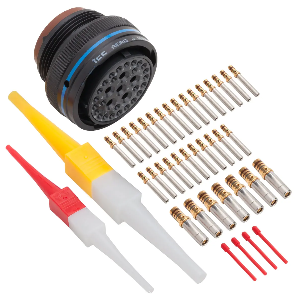 MS3476A22-95S PLUG CONNECTOR BLACK