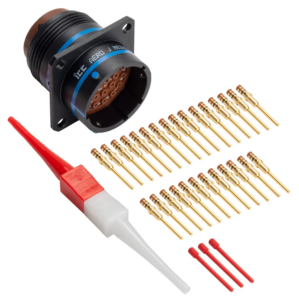 MS3470A16-26P RECEP CONNECTOR- BLACK