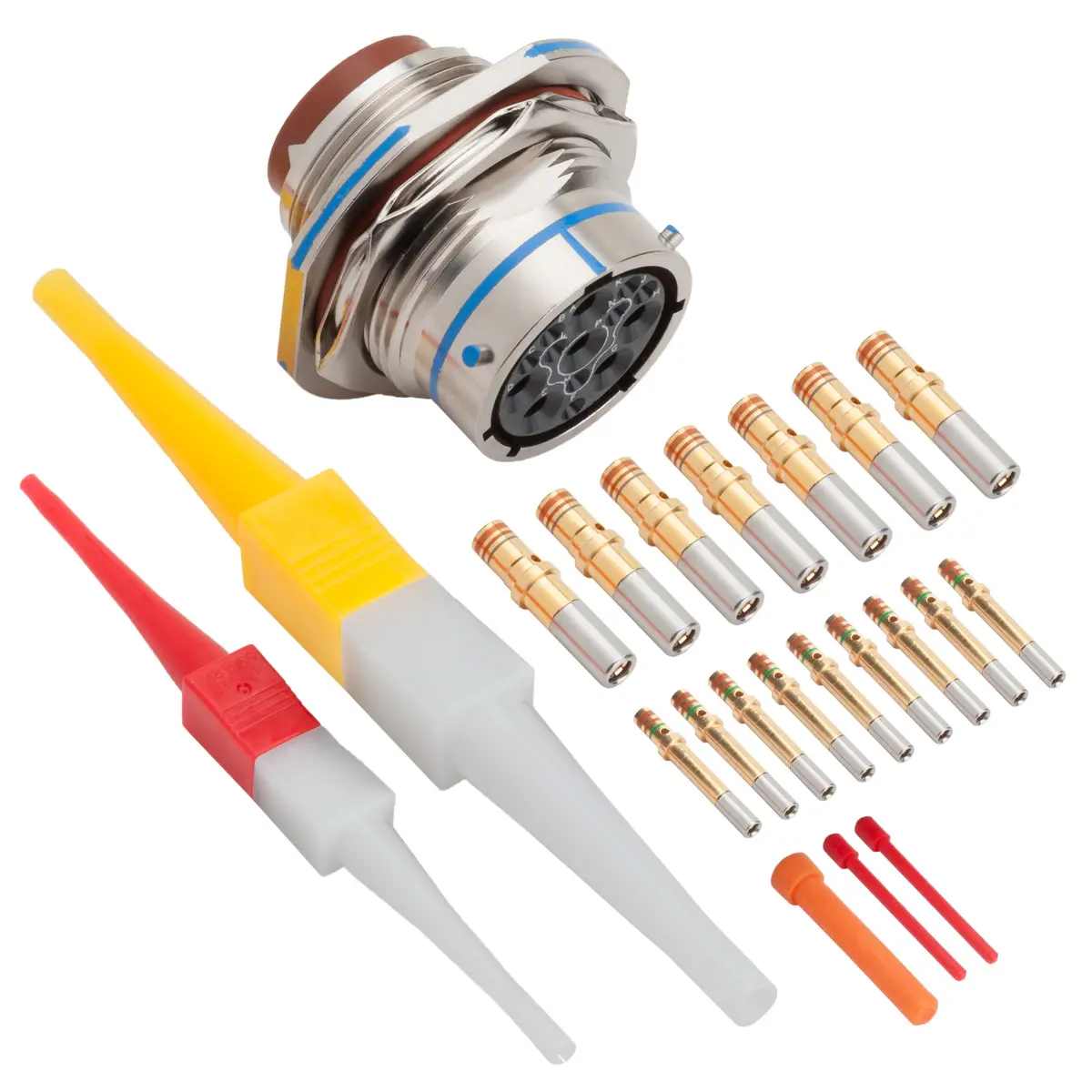 14 WAY FLANGED RECEPTACLE-SKT
