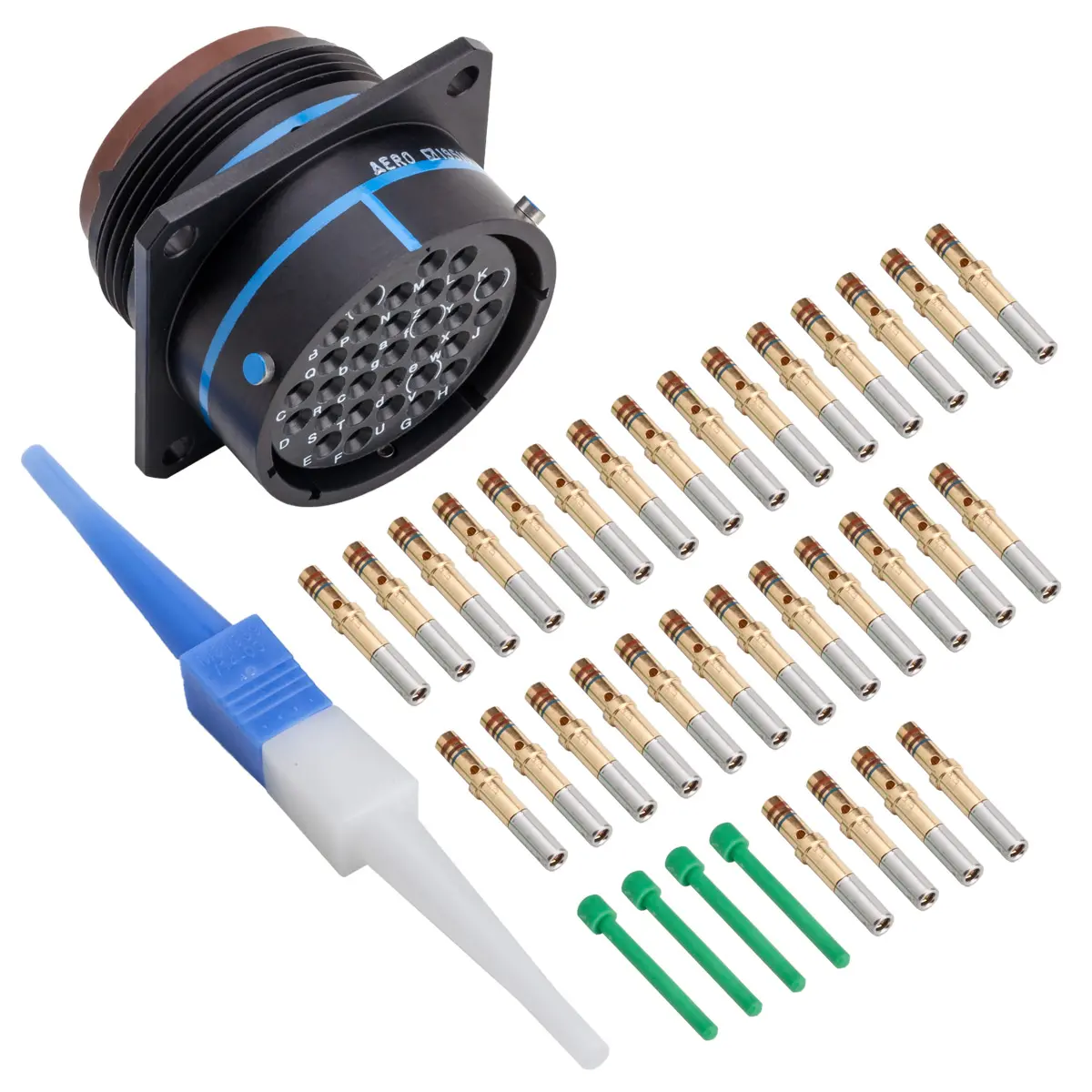 MS3470A24-31S RECEP CONNECTOR-BLACK