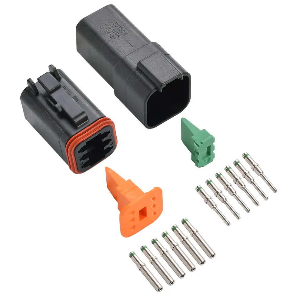 DT 6 Way Kit Solid Nickle 16-14 Black