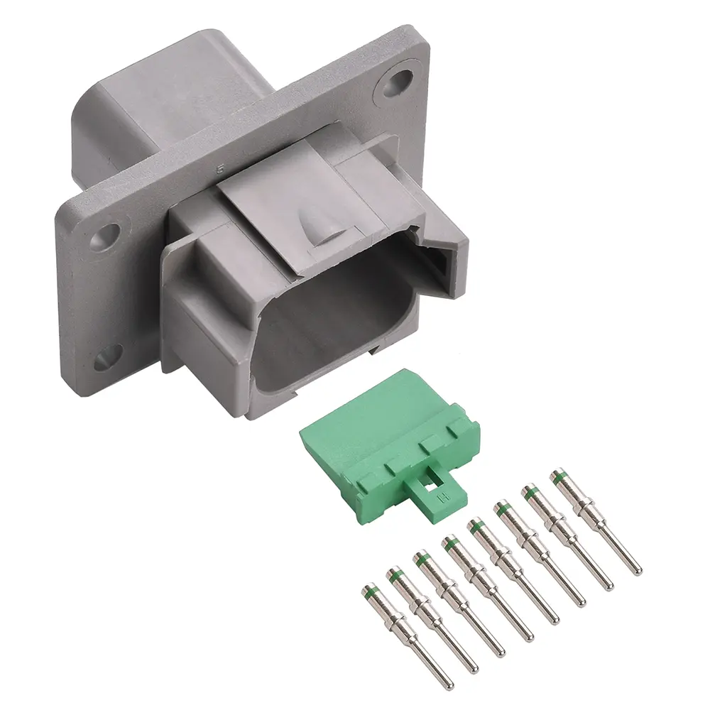 DT 8 Way Flanged Kit Nickle 16-14 Solid Recep