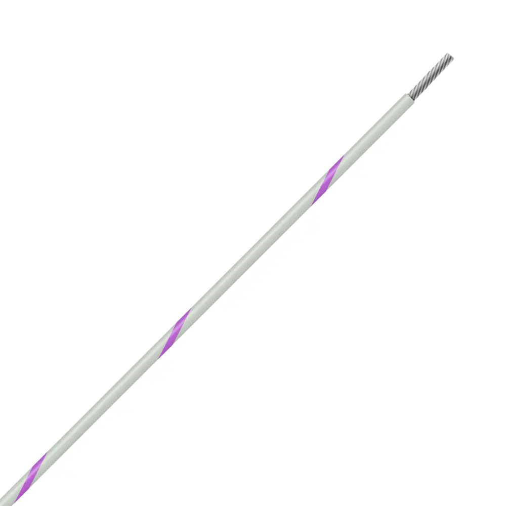 M22759/16-18-97 WHITE/VIOLET BTF STRIPE