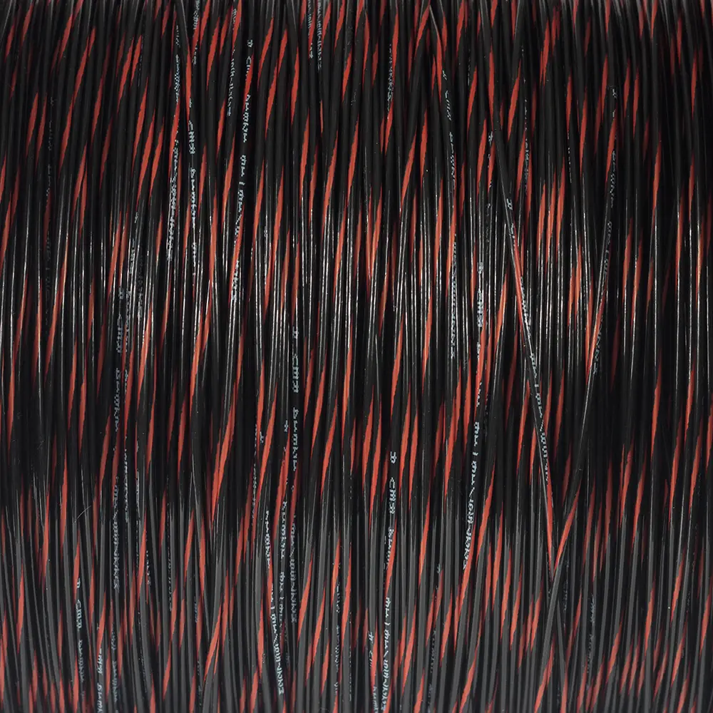 M22759/16-16-02 BLACK/RED BTF STRIPE