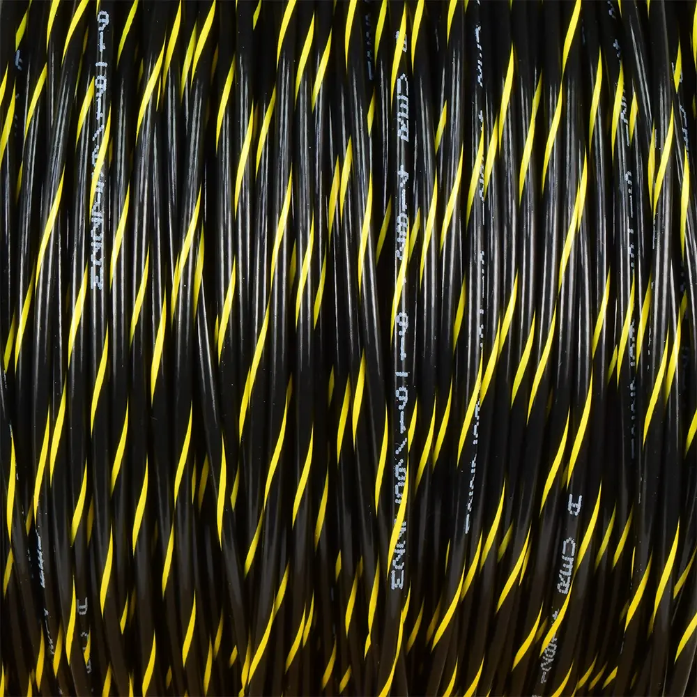 M22759/16-16-04 BLACK/YELLOW BTF STRIPE
