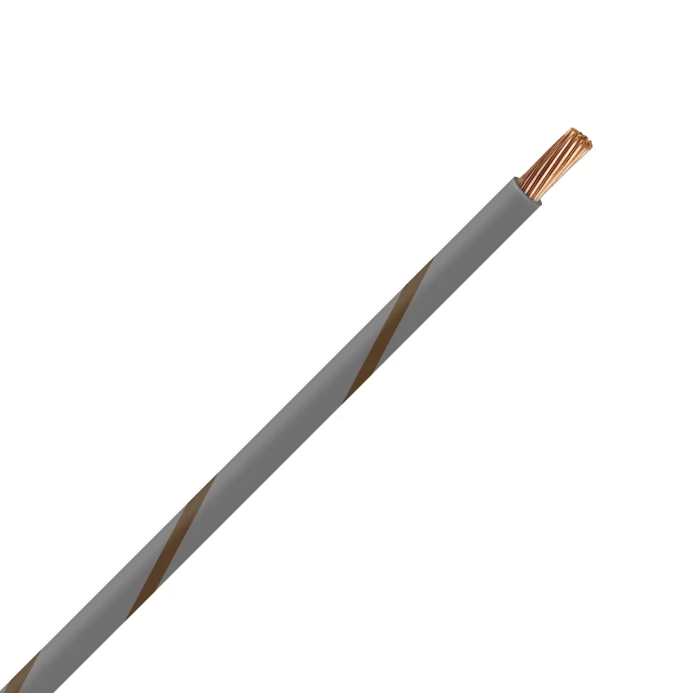 TXL 18 GRAY/BROWN STRIPED WIRE