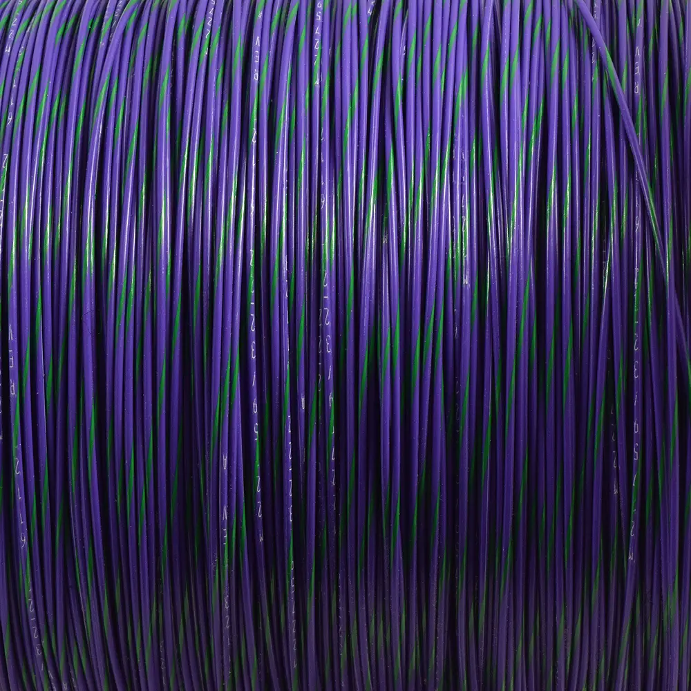M22759/32-22-75 VIOLET/GREEN BTF STRIPE