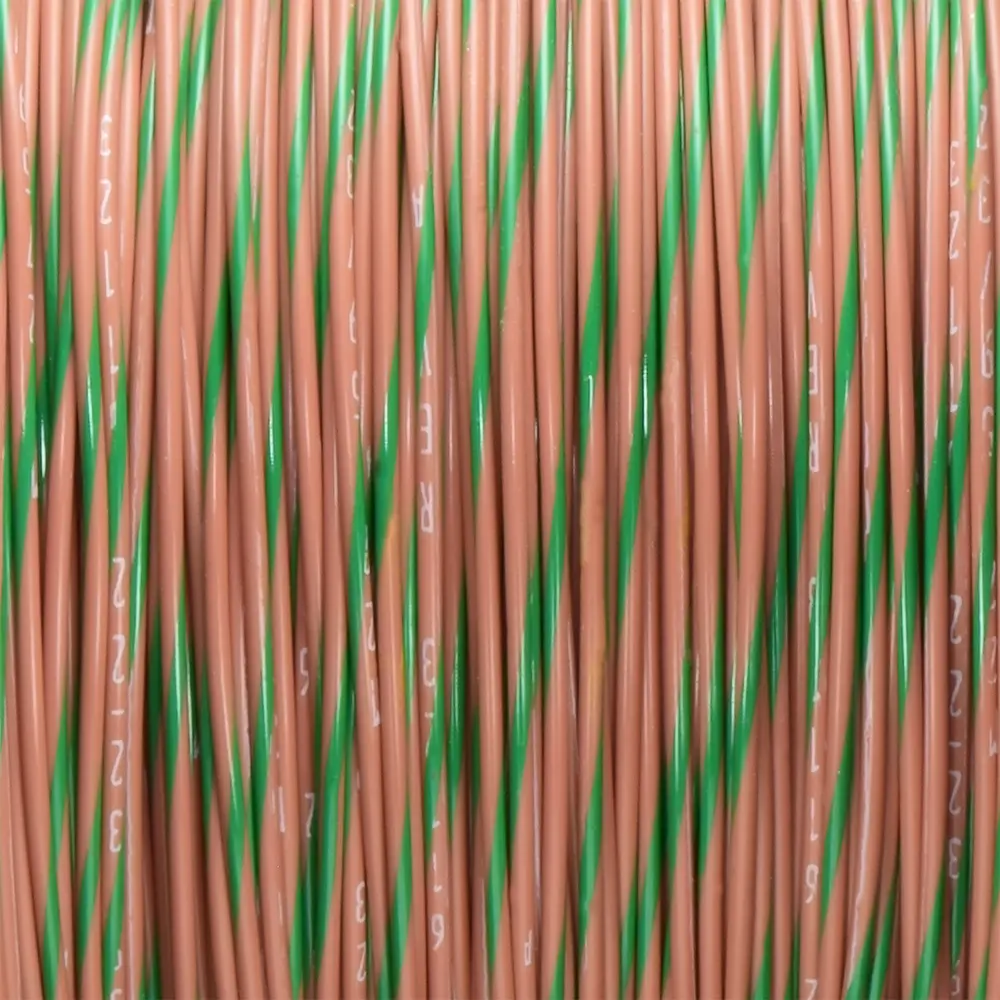 M22759/32-22-15 BROWN/GREEN BTF STRIPE