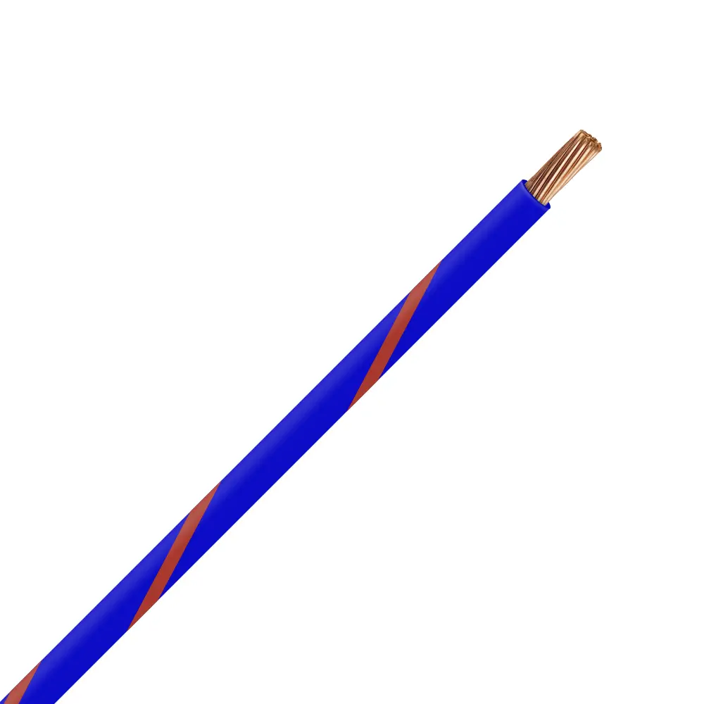 TXL 16 BLUE/RED STRIPED WIRE