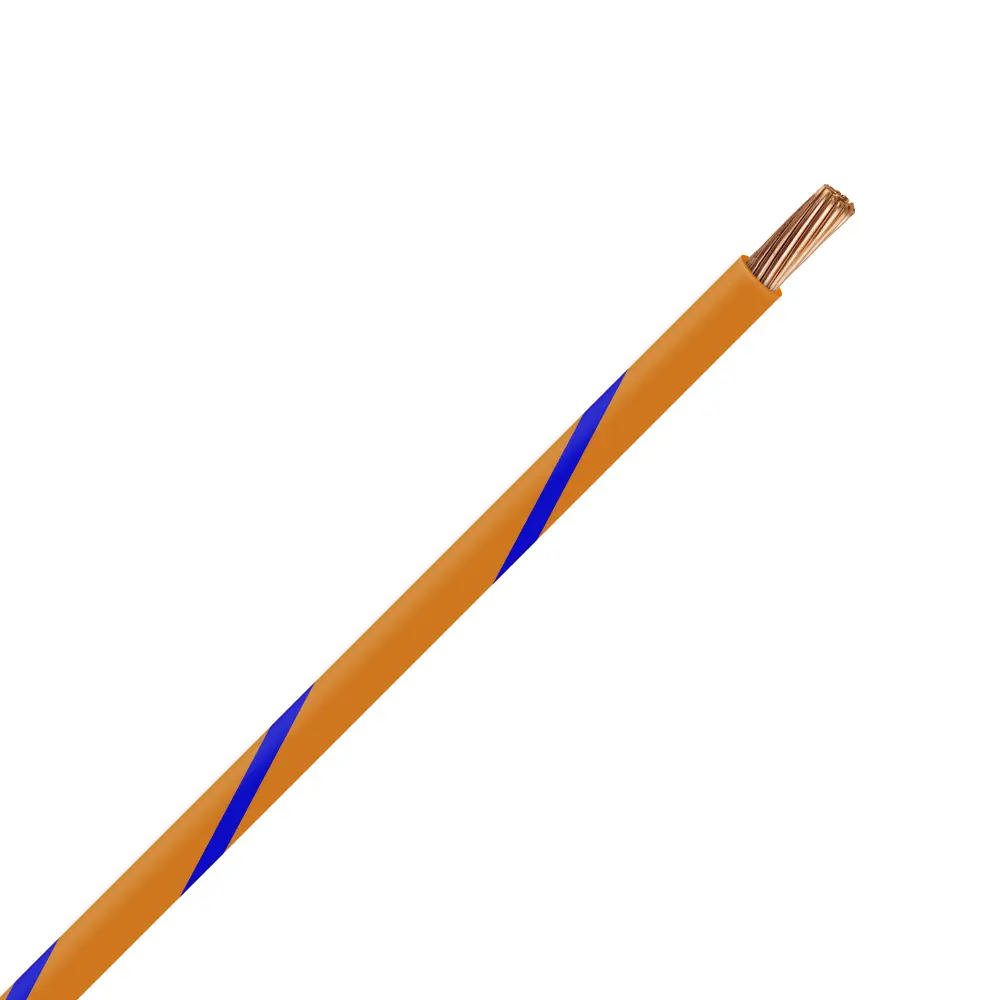 TXL 16 ORANGE/BLUE STRIPED WIRE