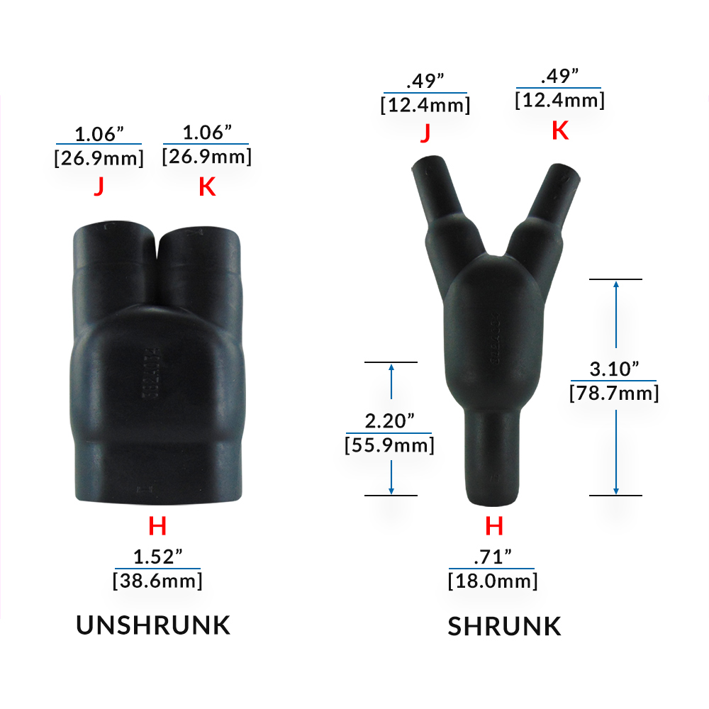 TETSUMARU出品 a180 Y HEAT SHRINK BOOT
