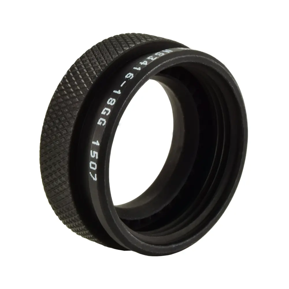 SHRINK BOOT ADAPTER SHELL SIZE 18 BLACK
