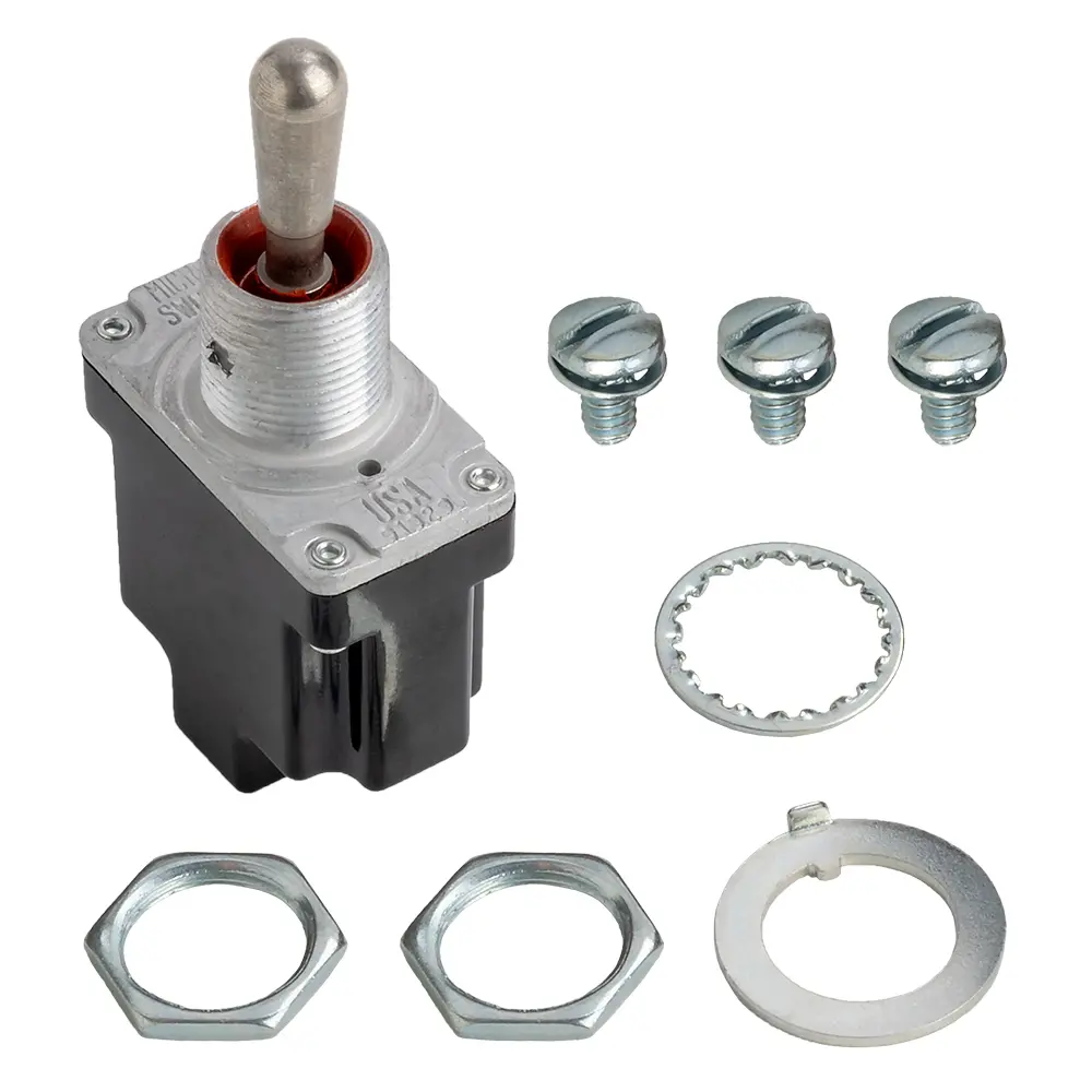 SINGLE POLE (ON)-OFF-ON SWITCH