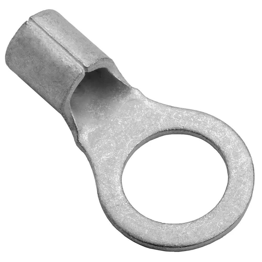 VERSAKRIMP 8 GA RING TERMINAL 3/8 BRAZED SEAM