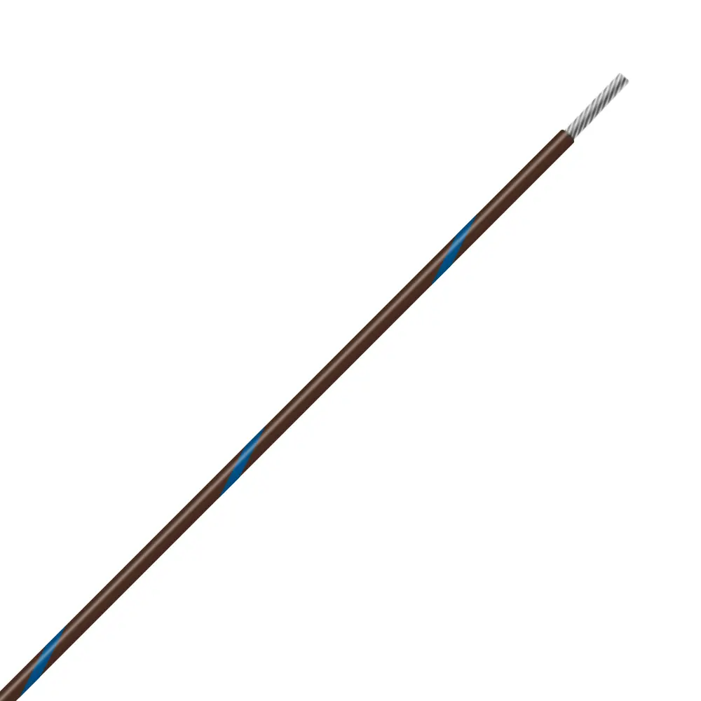Brown/Blue Wire Tefzel 20 AWG