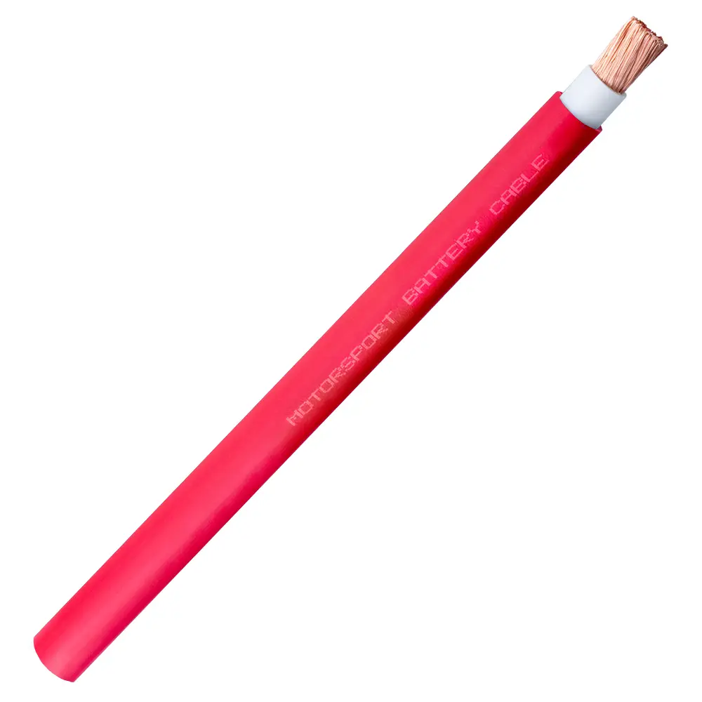 1/0 MOTORSPORT BATTERY CABLE RED