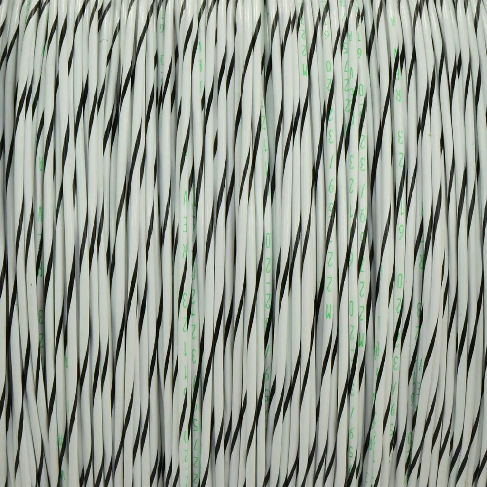 M22759/32-20-90 WHITE/BLACK BTF STRIPE