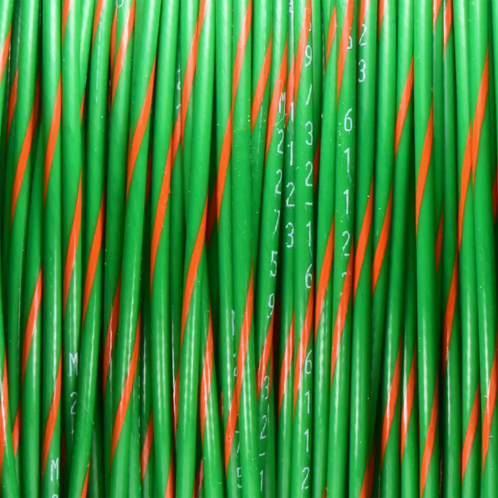M22759/32-16-53 GREEN/ORANGE BTF STRIPE