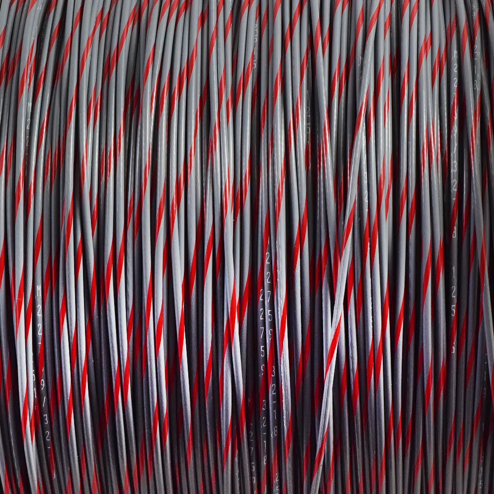 M22759/32-16-82 GRAY/RED BTF STRIPE