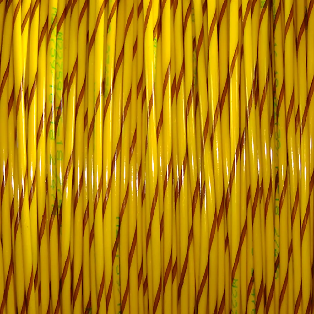 M22759/16-18-41 YELLOW/BROWN BTF STRIPE