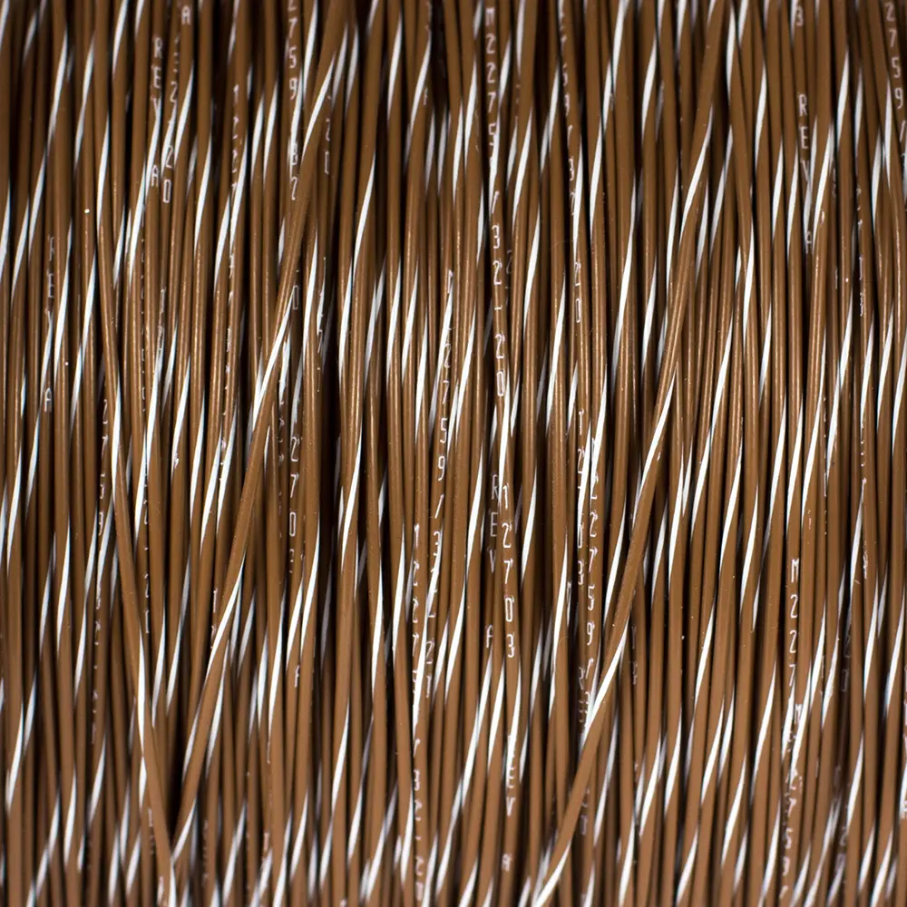 M22759/32-20-19 BROWN/WHITE BTF STRIPE