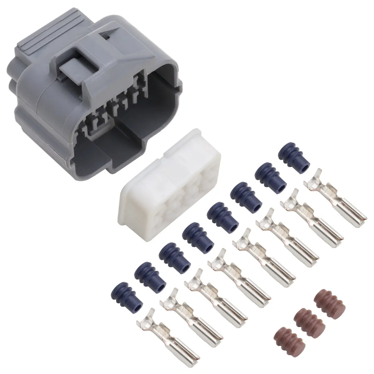 8 WAY NTK WIDEBAND MALE PLUG CONNECTOR KIT