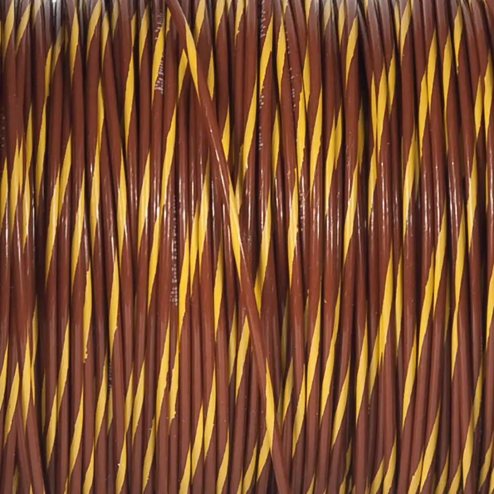 M22759/16-22-14 BROWN/YELLOW BTF STRIPE