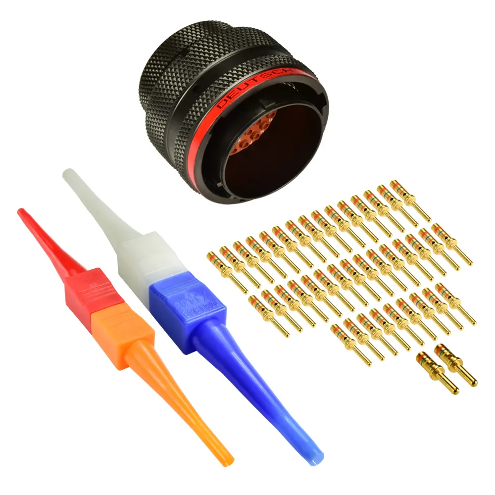 AS,39 WAY,PLG,PIN,N KEY,RED