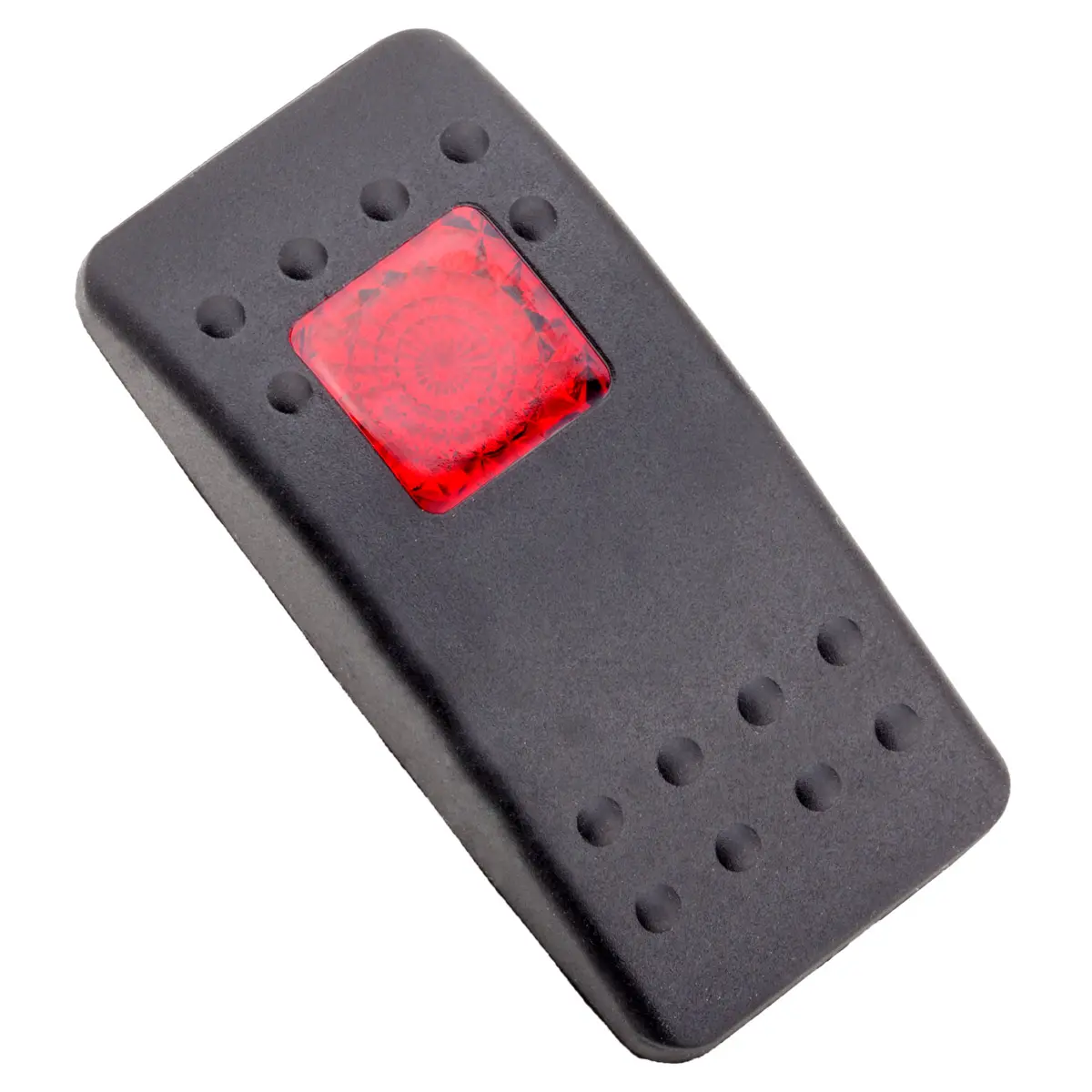 SOFT BLACK ACTUATOR WITH SINGLE RED WINDOW