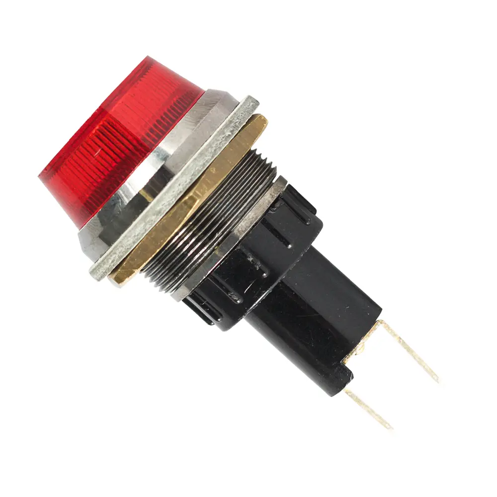RED INDICATOR LIGHT 12 VOLT JUMBO
