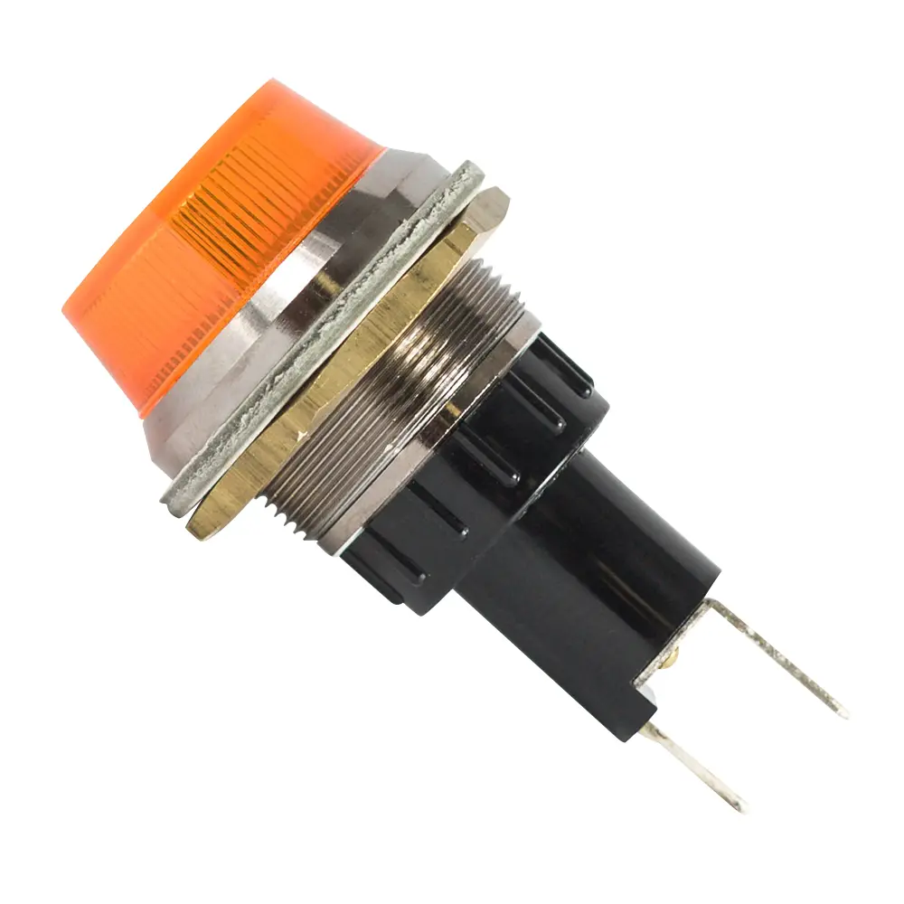 AMBER INDICATOR LIGHT 12 VOLT JUMBO
