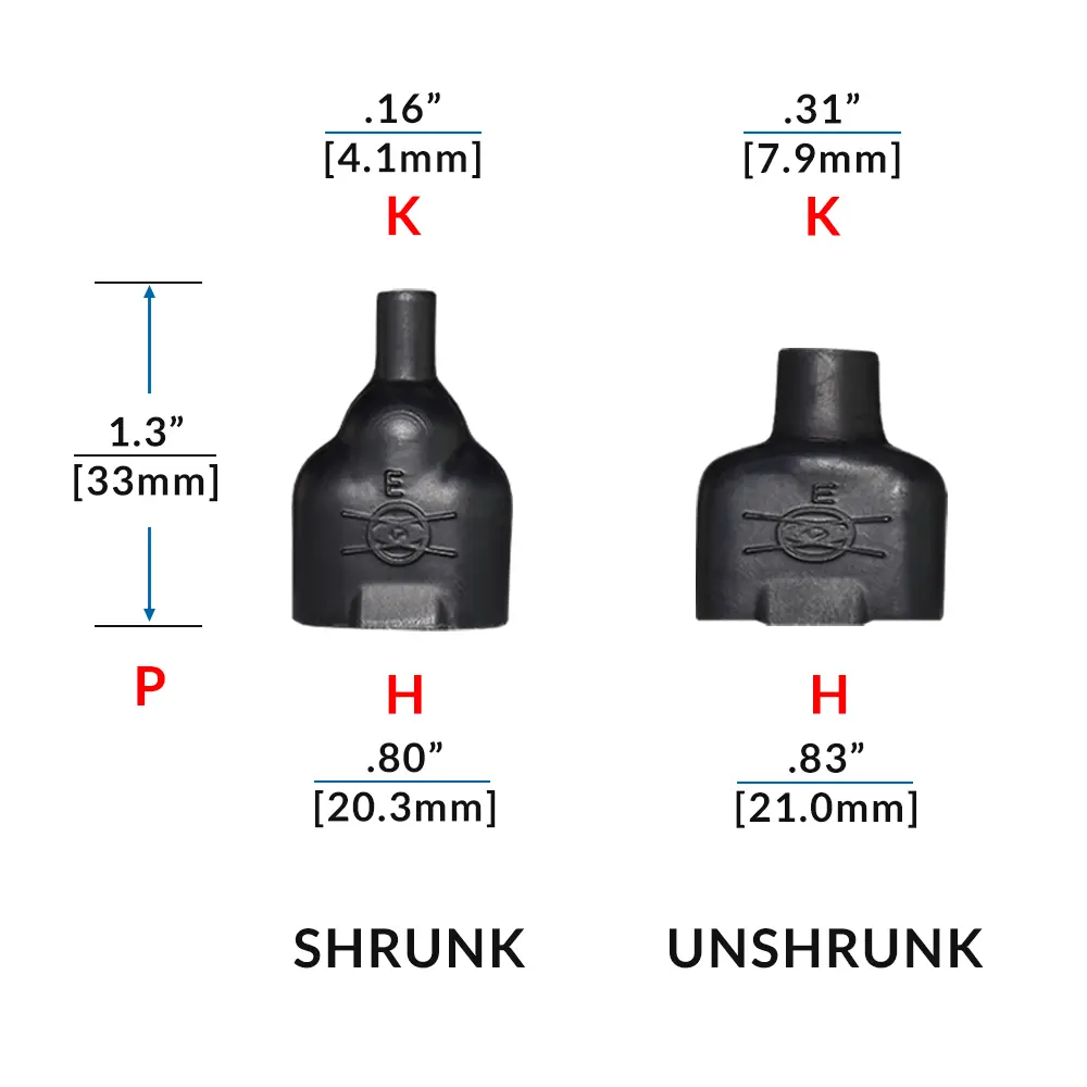 MAP SENSOR SHRINK BOOT