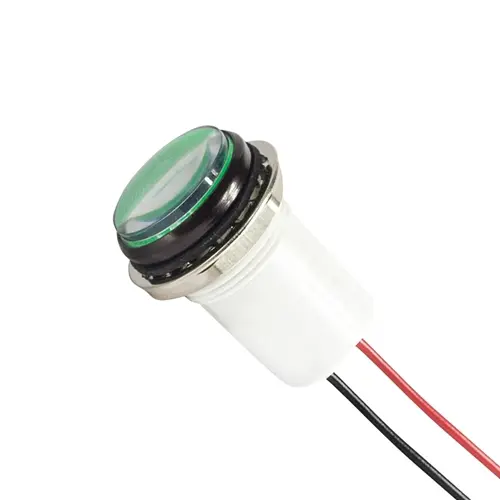 GREEN LED 11/16" 12 VOLT