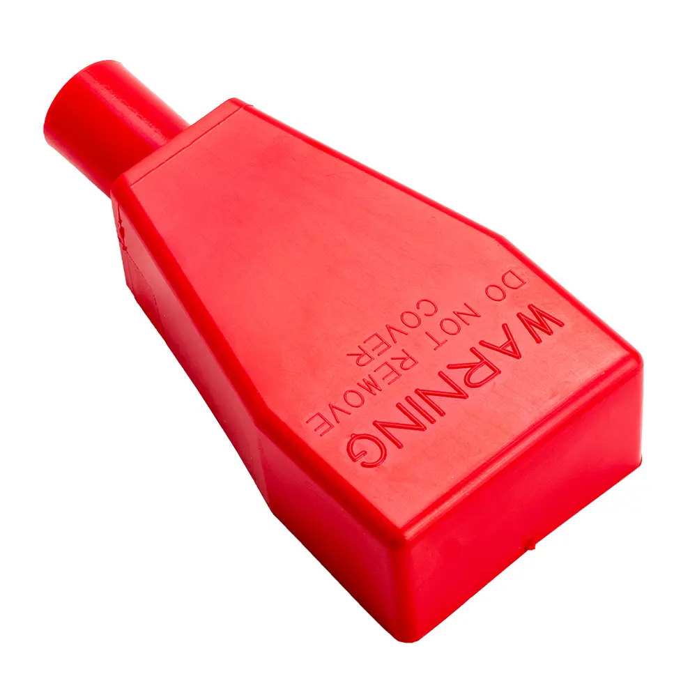 RED STRAIGHT IN BATTERY BOOT 8-6 GA