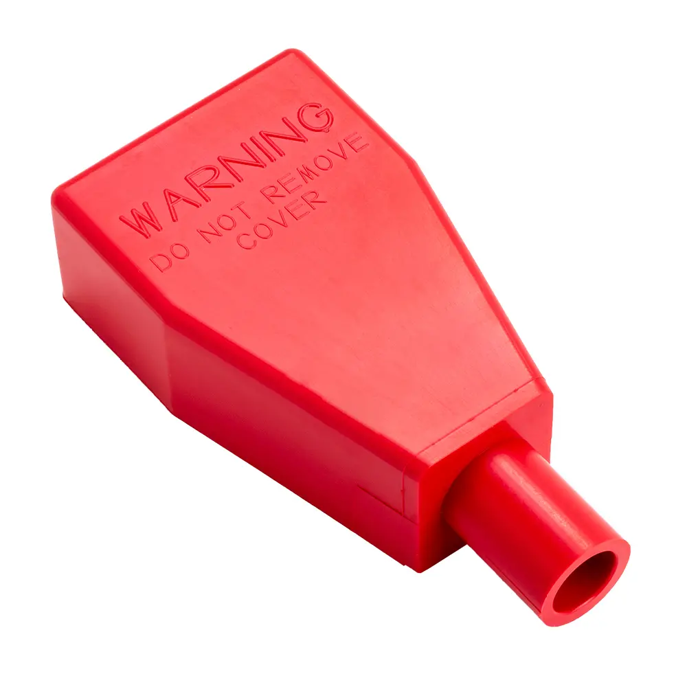 RED STRAIGHT IN BATTERY BOOT 8-6 GA