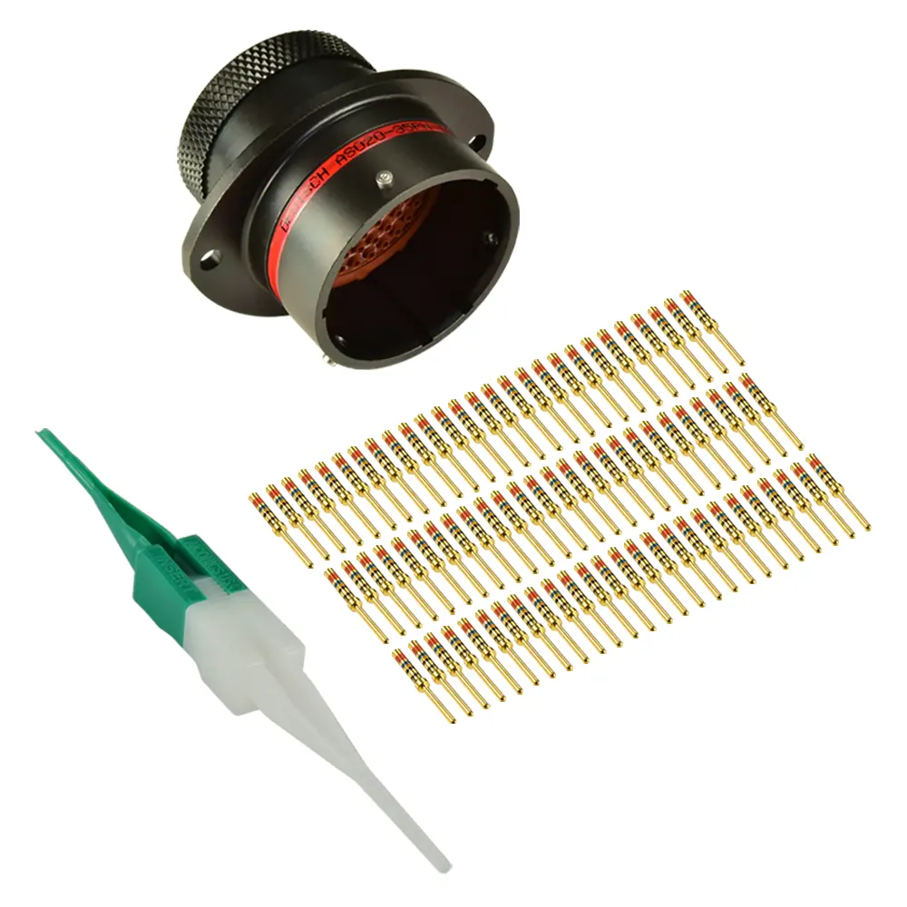AS,79 WAY,FLG,PIN,N KEY,RED