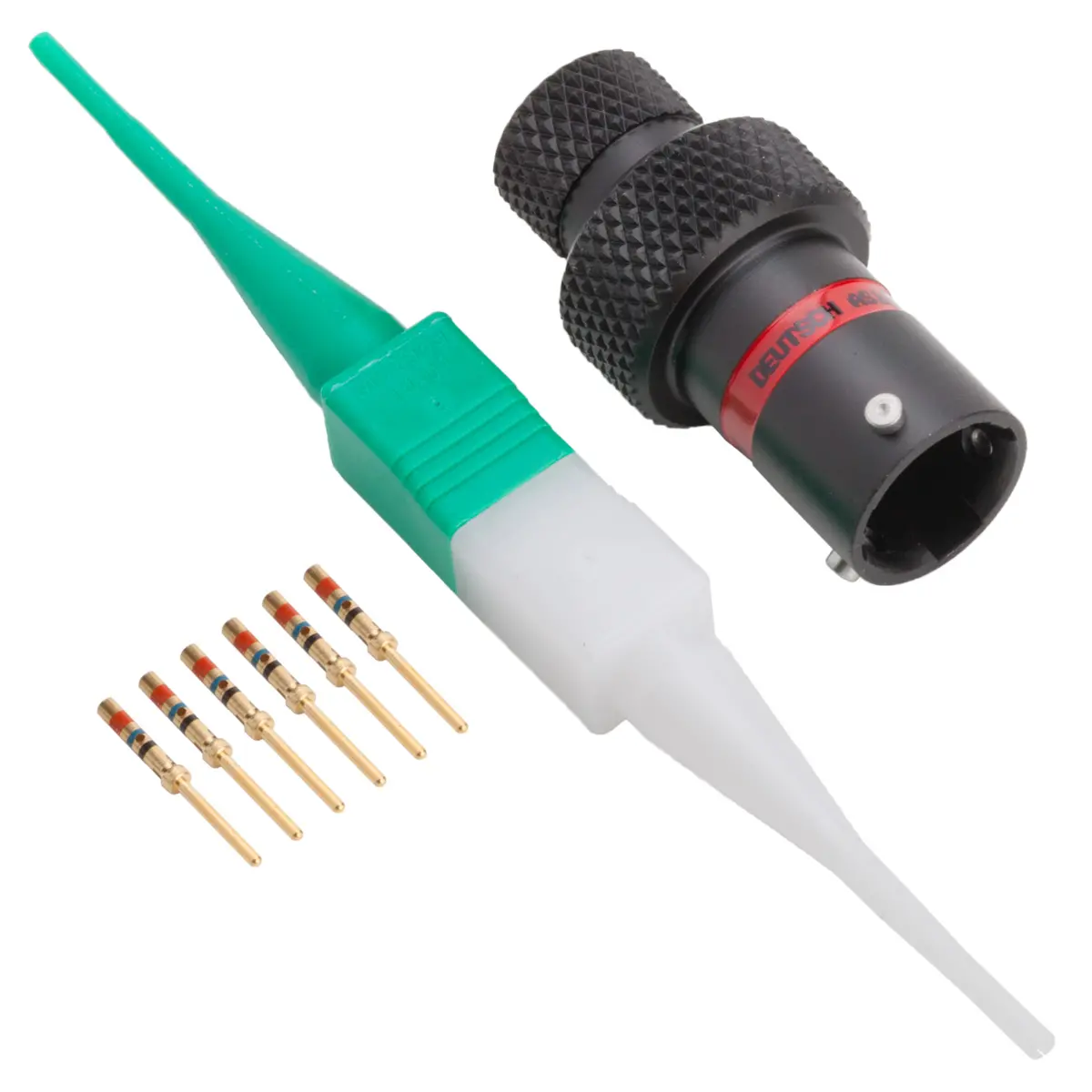 AS,6 WAY,INLINE,PIN,N KEY,RED