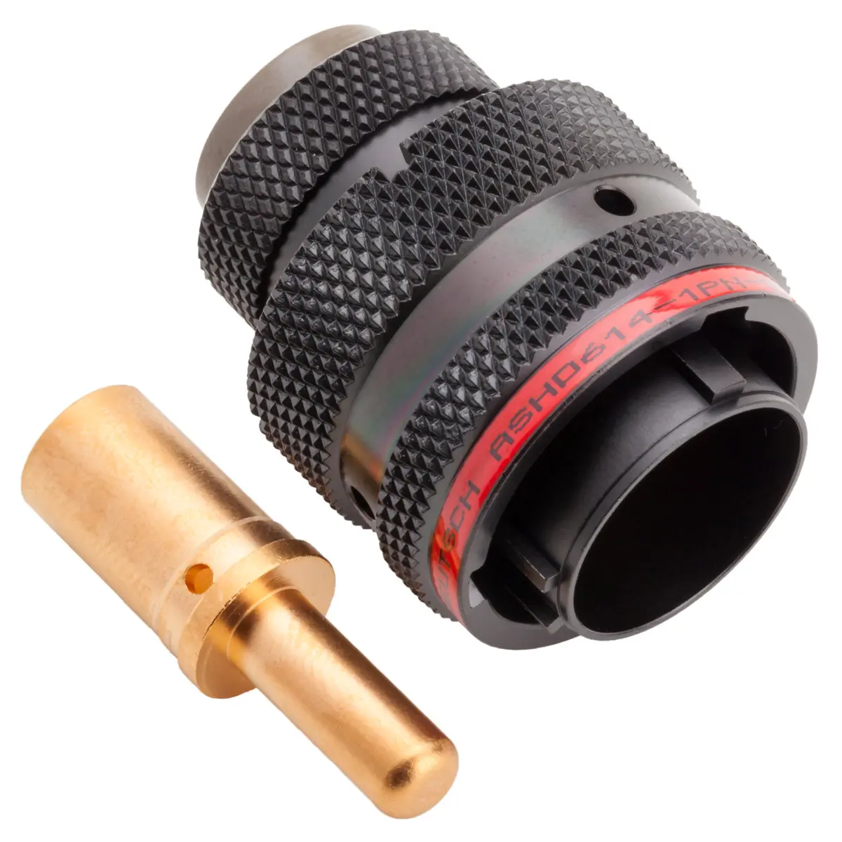 ASHD,1 WAY,PLG,PIN,N KEY,RED,25MM
