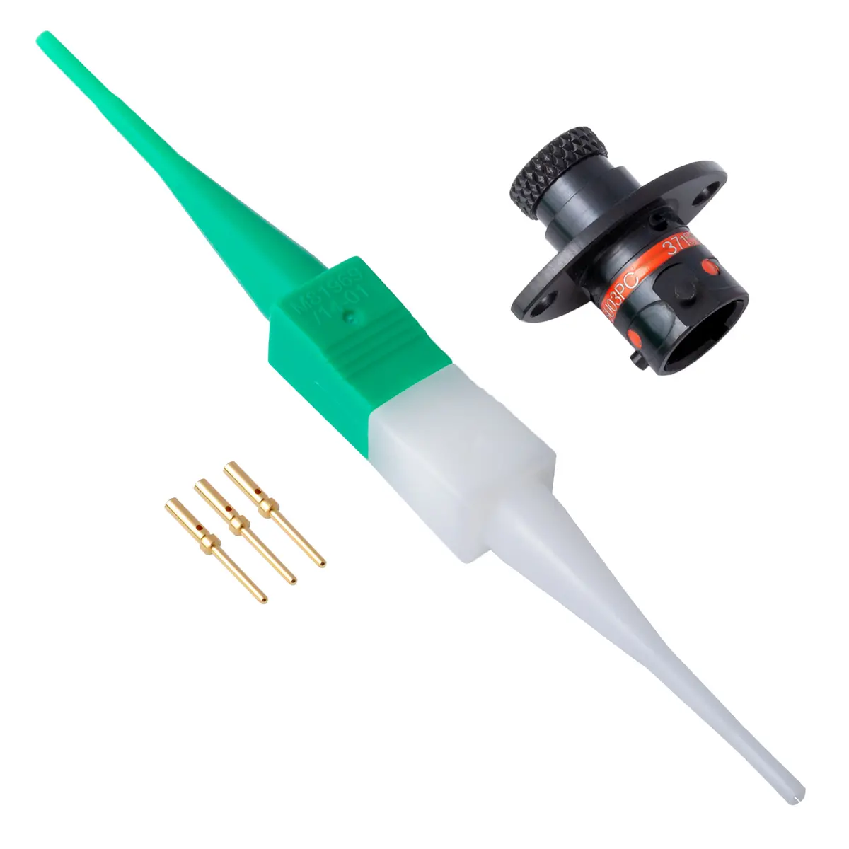 ASU,3 WAY,FLG,PIN,C KEY,ORANGE