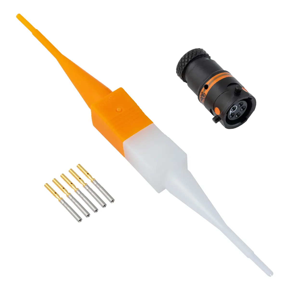 ASU,5 WAY,INLINE,SKT,C KEY,ORANGE