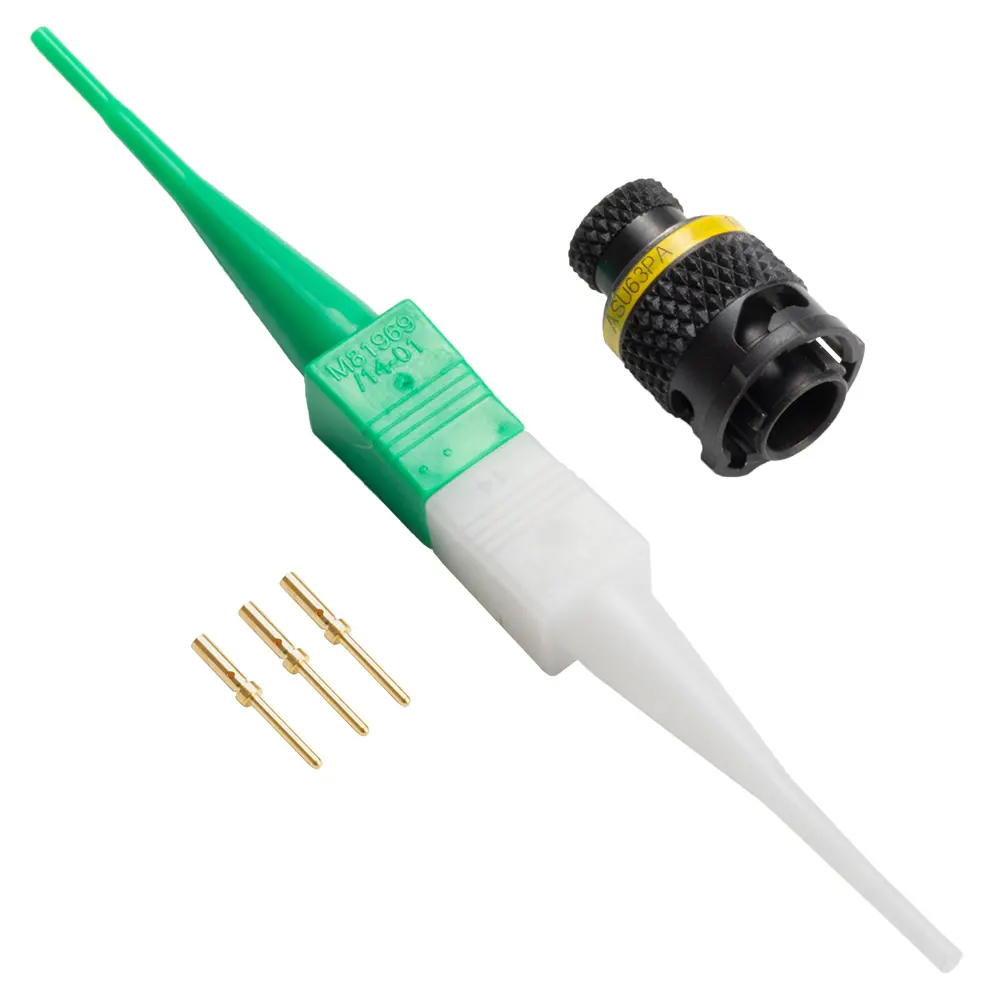 ASU,3 WAY,PLG,PIN,A KEY,YELLOW